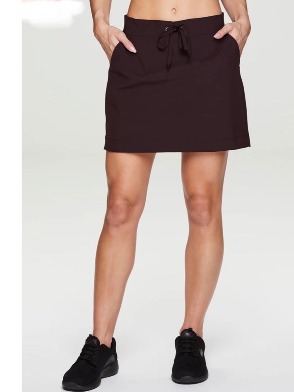 RBX PRIME ON THE RUN SKORT Size L Black Pockets Outdoor Activewear Summer Sports